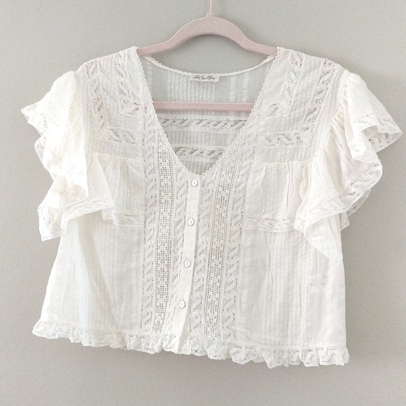 LoveShackFancy Tops - Love Shack Fancy Lace Blouse